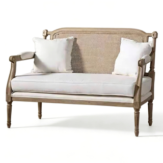 The Palais Upholstered Garden Settee
