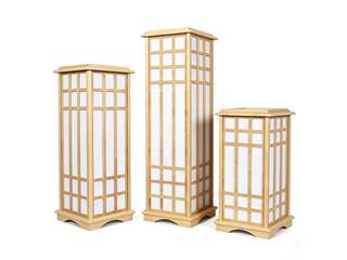 The Shoji Zen Plinth Trio